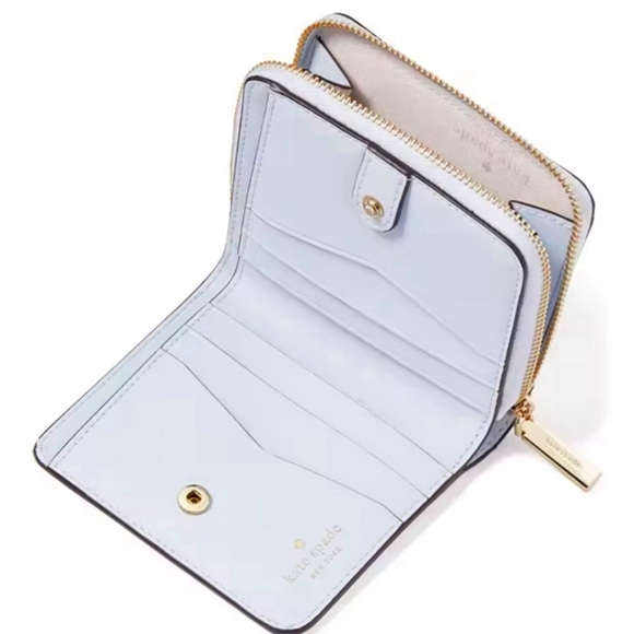 🎀NWT🎀 Kate Spade Staci Small Zip Around Bifold Wallet - Picture 2 of 4